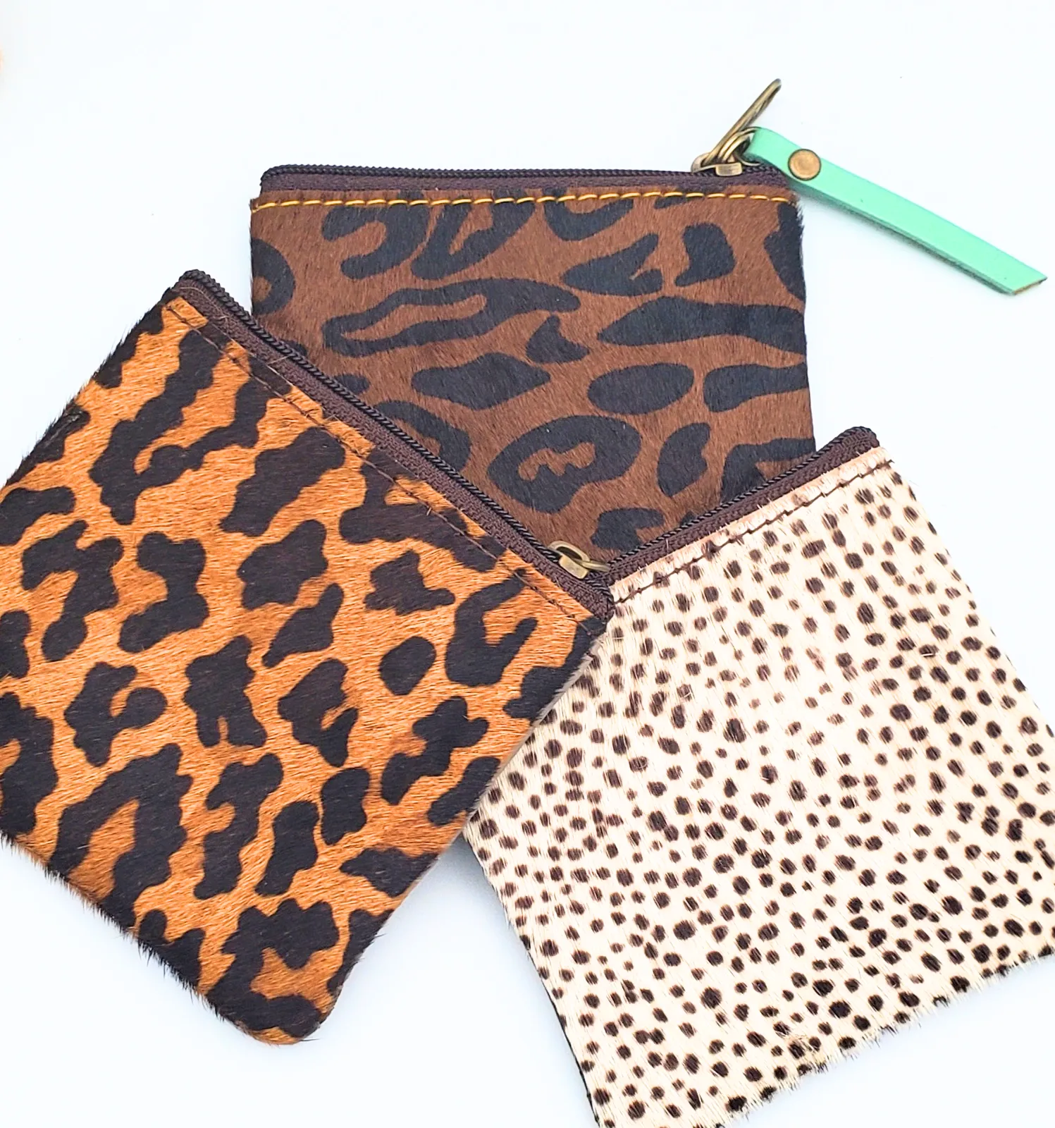 Leather pouch Single Zip
