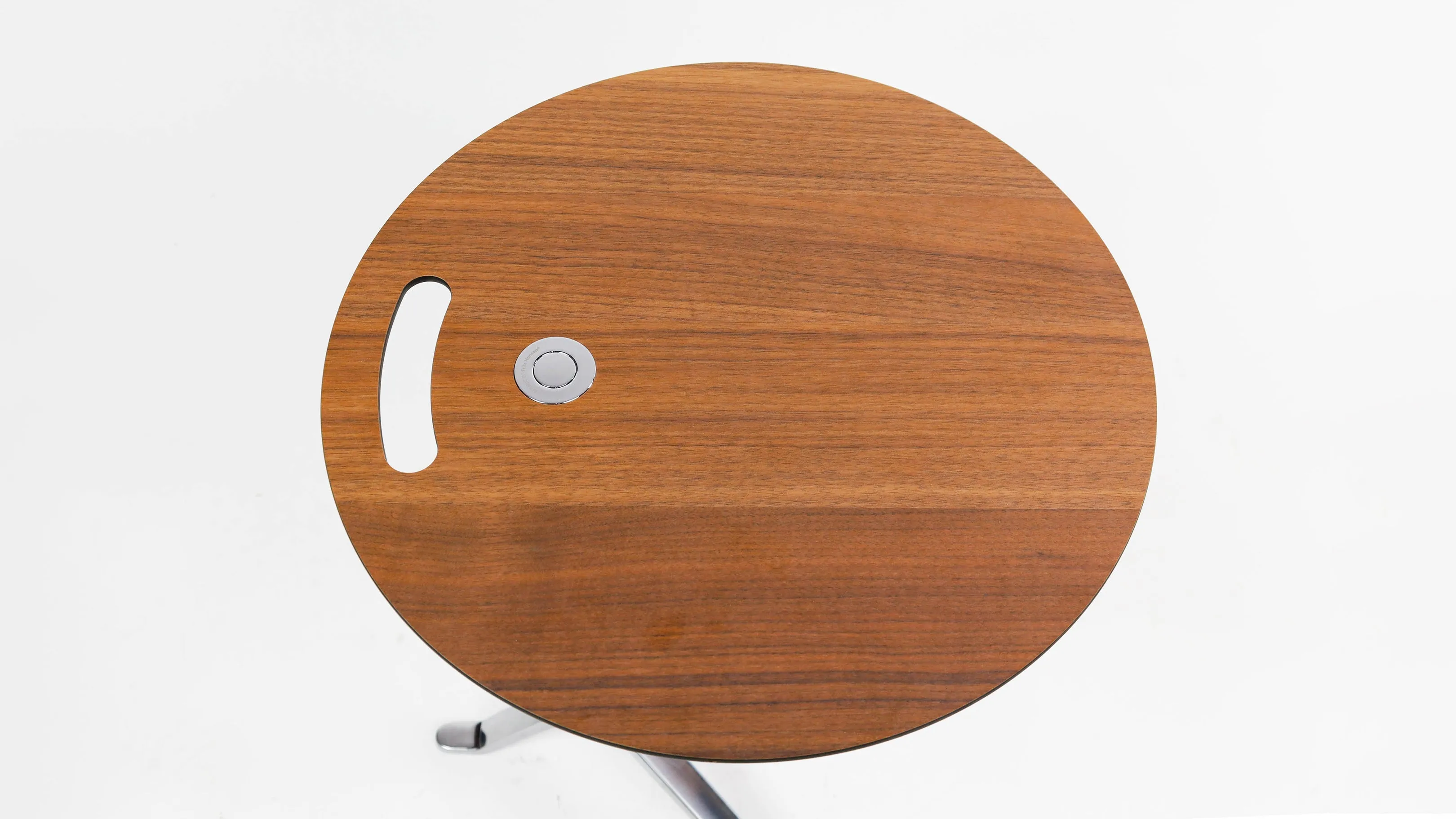 Little Friend Adjustable Table In Walnut