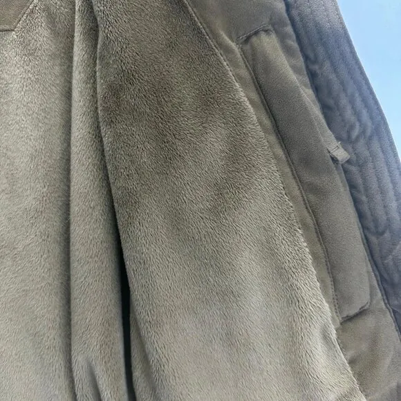 LL‎ Bean Quilted Down Winter Coat Womens Misses Size XL Brown