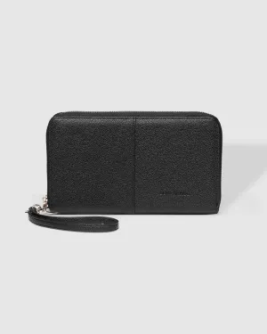 LOUENHIDE Arabella Travel Wallet - Black