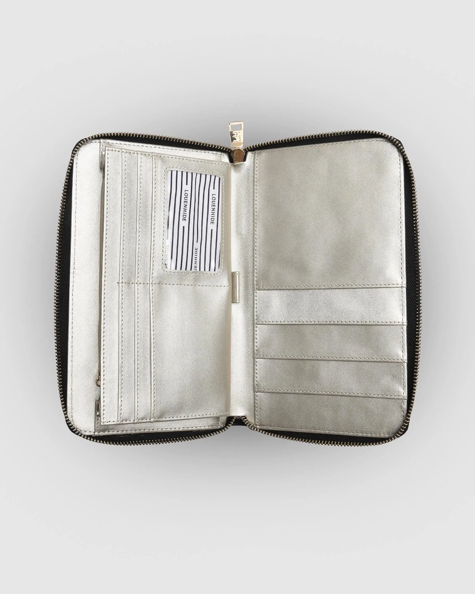 LOUENHIDE Arabella Travel Wallet - Black