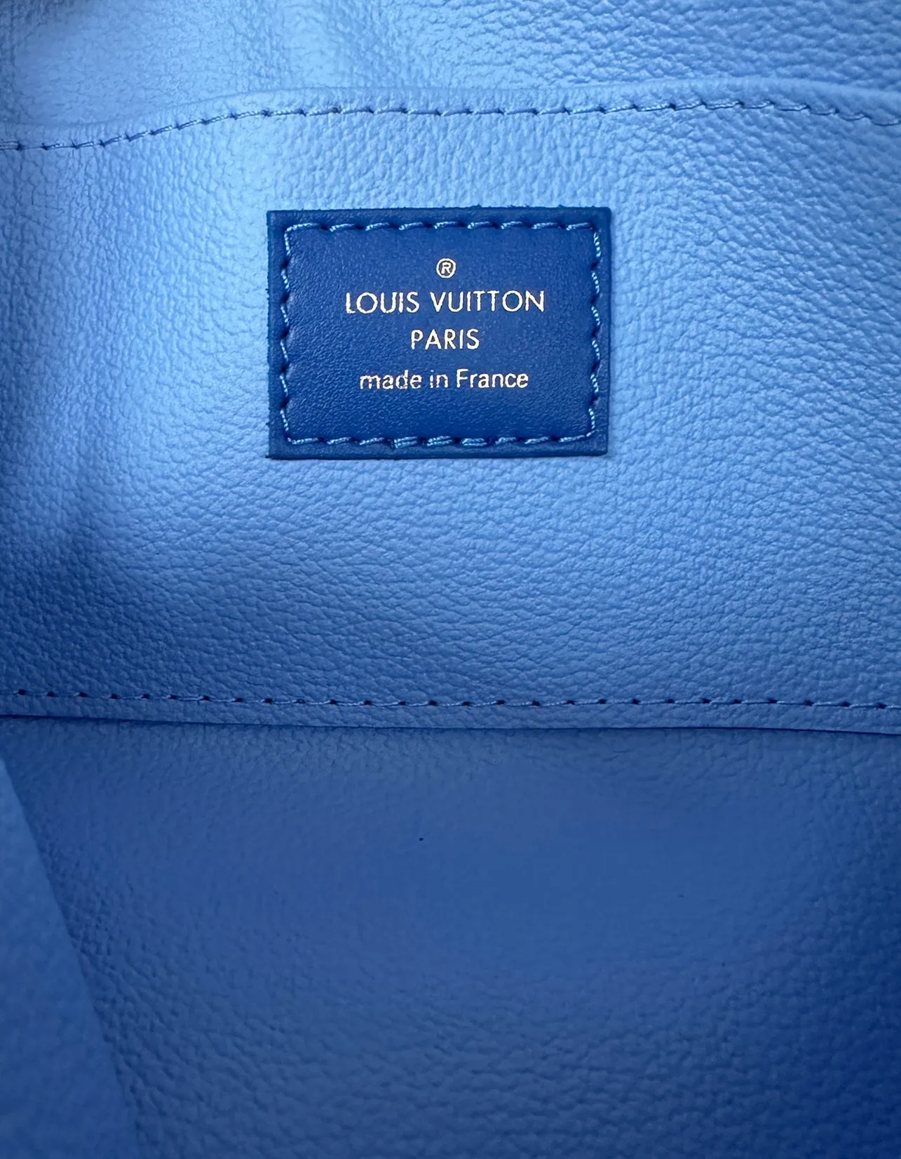 Louis Vuitton 2023 Blue Giant Monogram By the Pool Cosmetic Pouch Bag