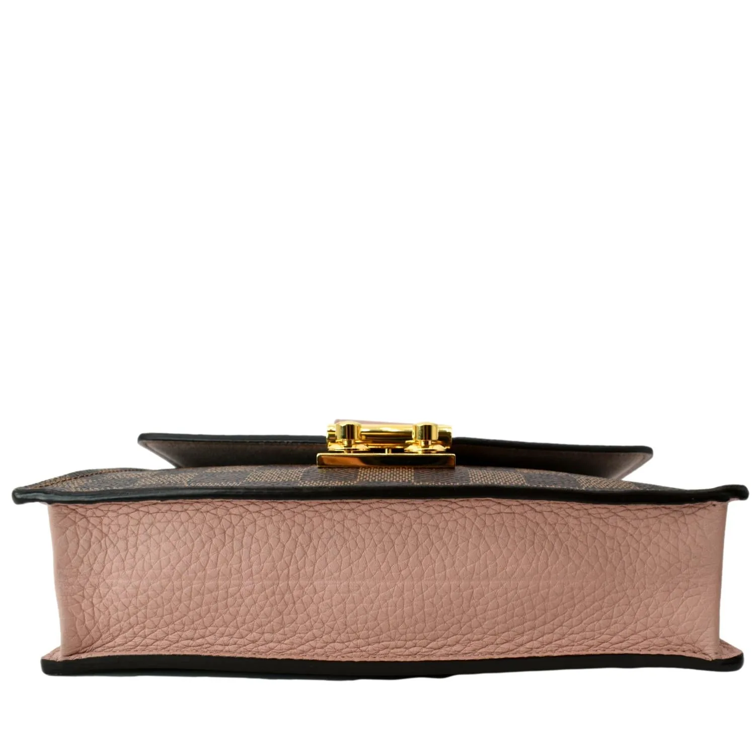LOUIS VUITTON Croisette Damier Ebene Crossbody Bag Brown