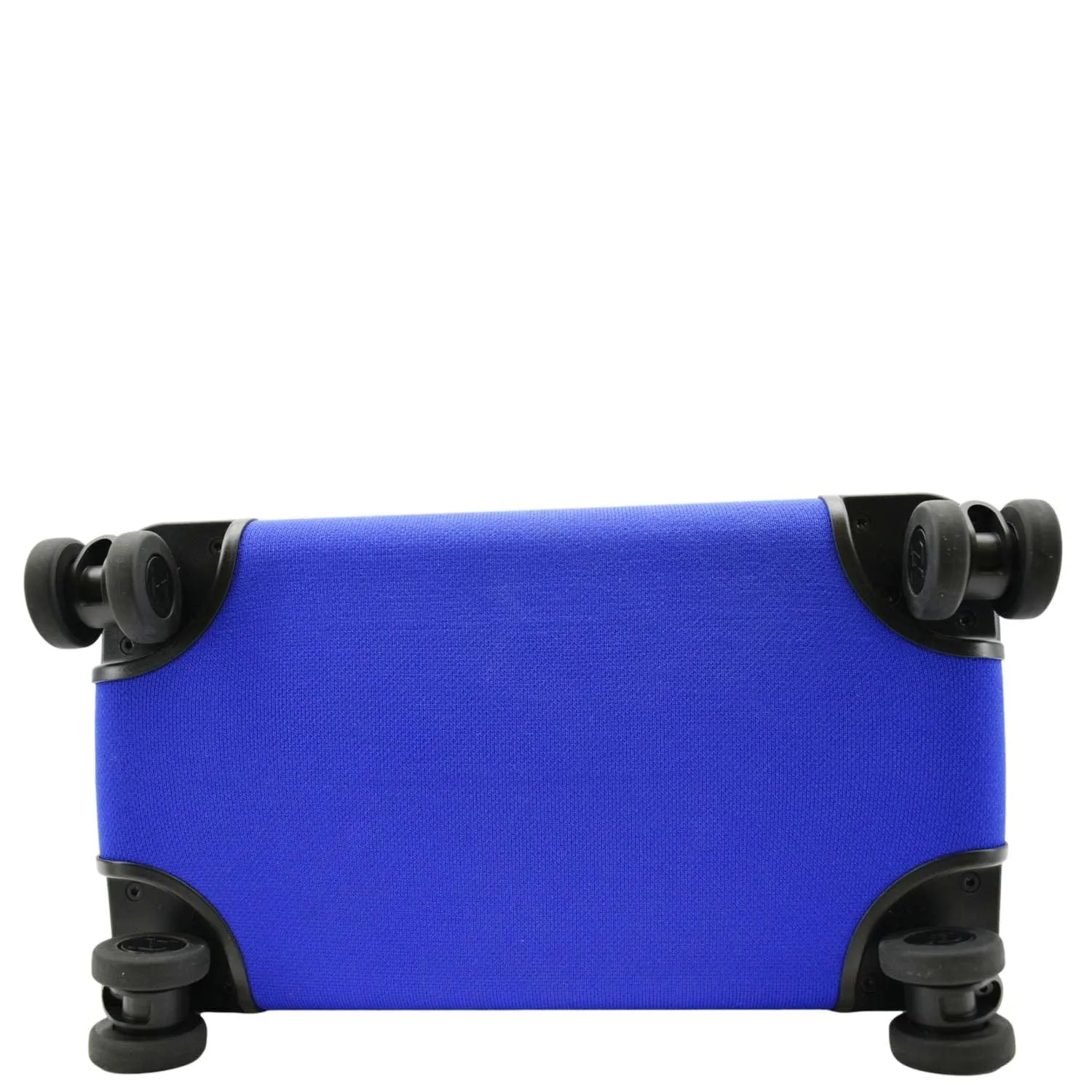 Louis Vuitton Horizon 55 4R Soft Thermoform Knit  Rolling Luggage Travel Bag Blue