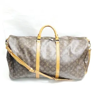 Louis Vuitton Keepall Bandouliere 60 Monogram Travel Bag #MN499