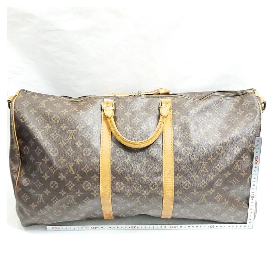 Louis Vuitton Keepall Bandouliere 60 Monogram Travel Bag #MN499