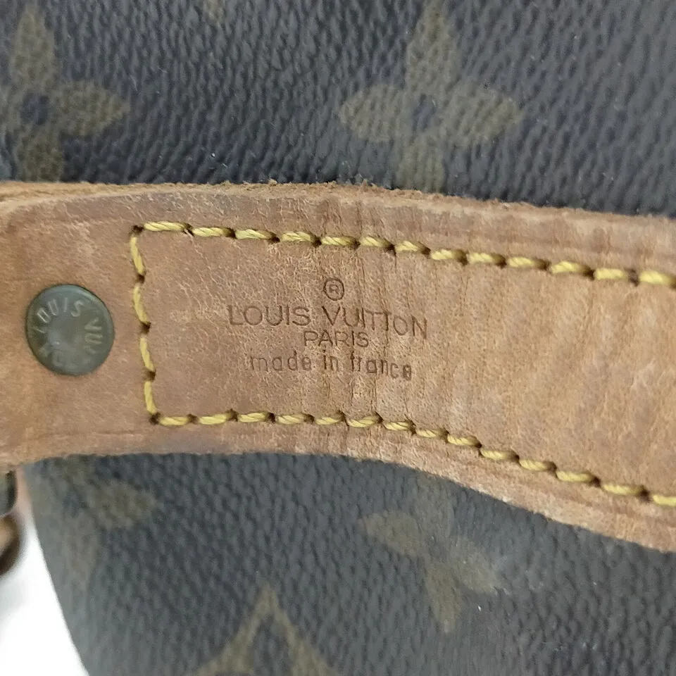 Louis Vuitton Keepall Bandouliere 60 Monogram Travel Bag #MN499