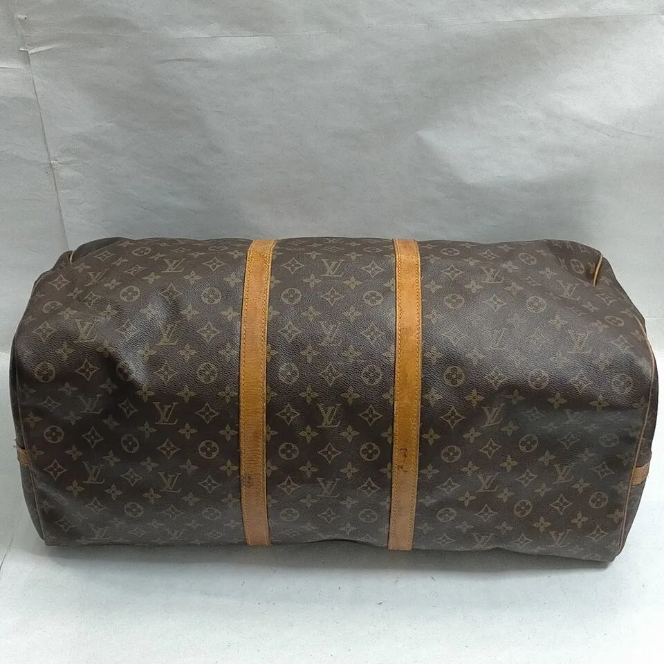 Louis Vuitton Keepall Bandouliere 60 Monogram Travel Bag #MN499