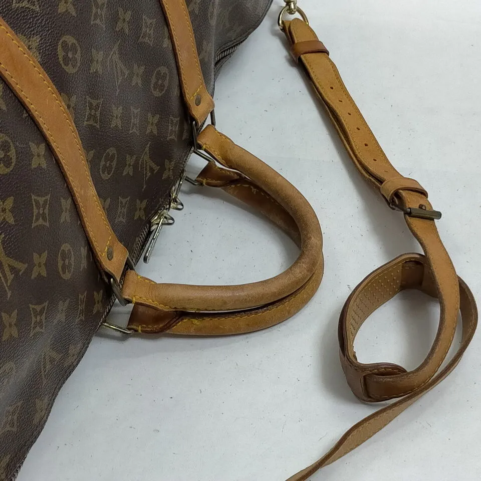 Louis Vuitton Keepall Bandouliere 60 Monogram Travel Bag #MN499