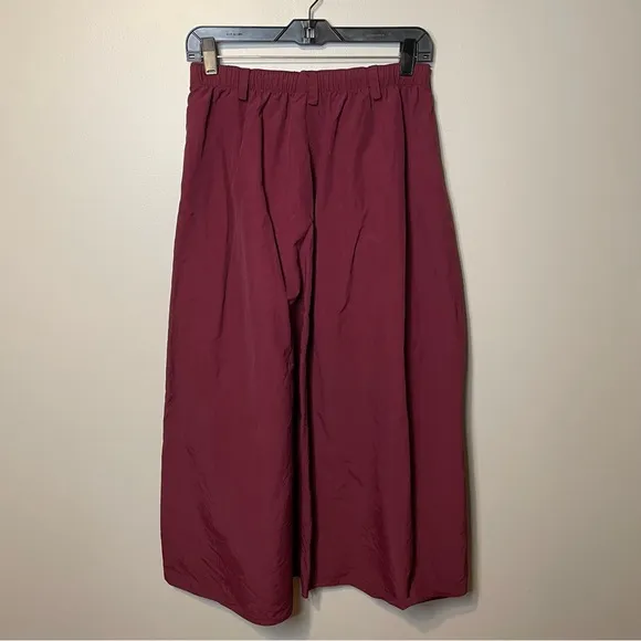 Macabi Convertible Skirt Maroon Slim