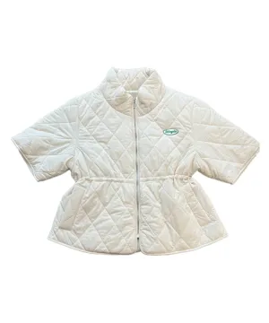MAGIA Short Sleeve Quilted - Ivory