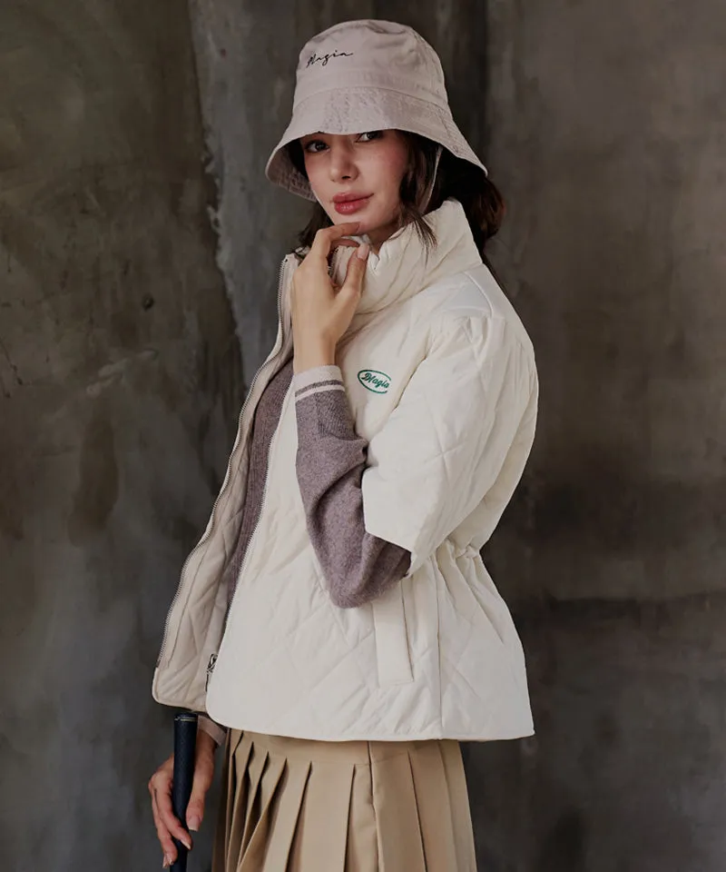 MAGIA Short Sleeve Quilted - Ivory