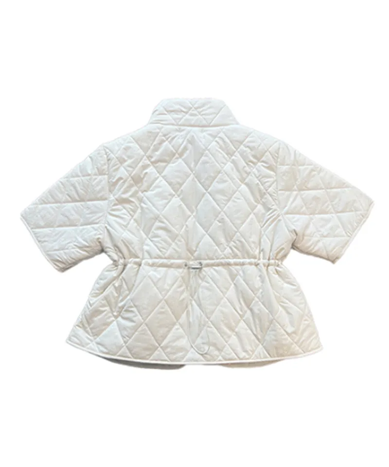 MAGIA Short Sleeve Quilted - Ivory