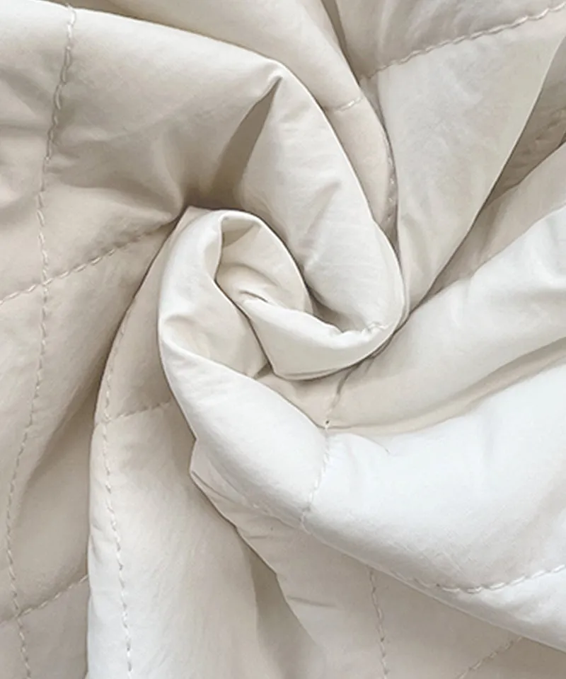 MAGIA Short Sleeve Quilted - Ivory