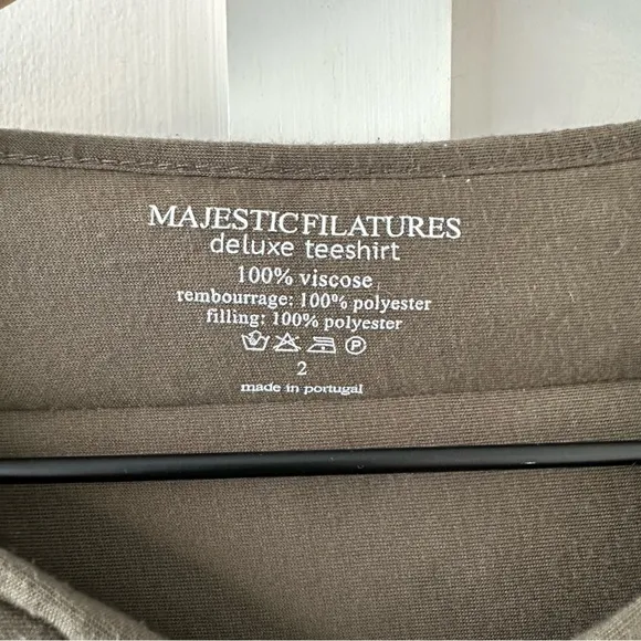MAJESTIC FILATURES green Quilted Bolero Jacket