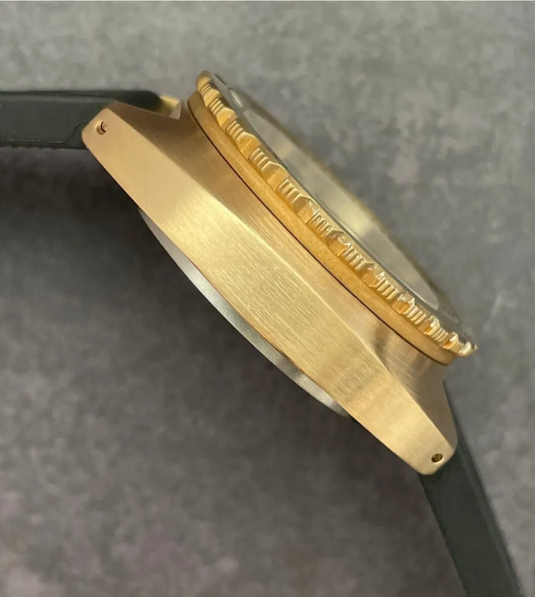 Maranez Samui Brass Watch Cream