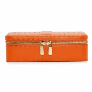 Maria Medium Zip Case - Tangerine