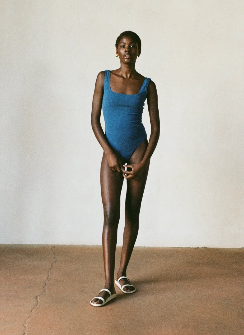 Maria Stanley Bodysuit | organic   earth dyed