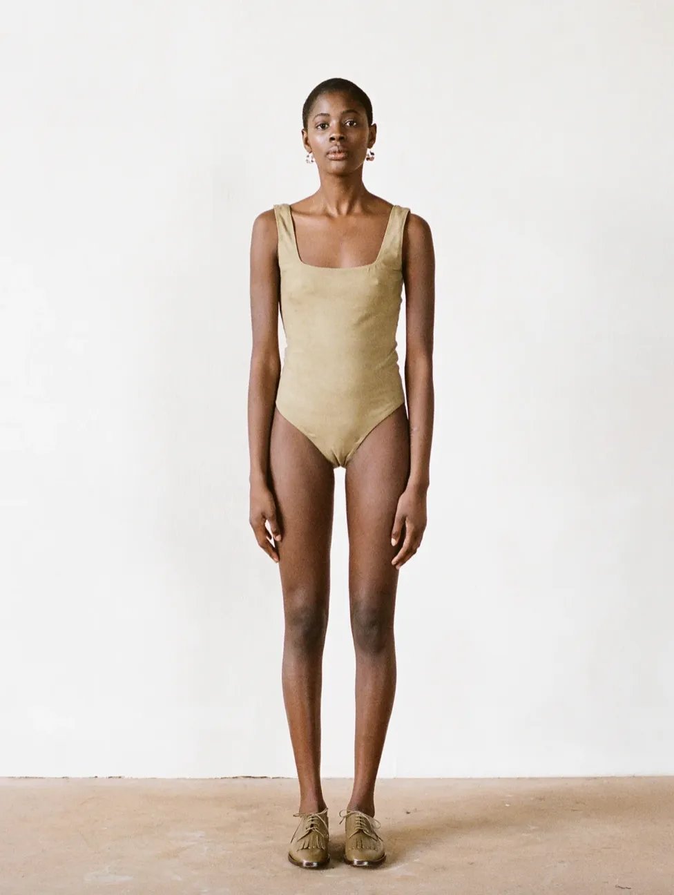Maria Stanley Bodysuit | organic   earth dyed