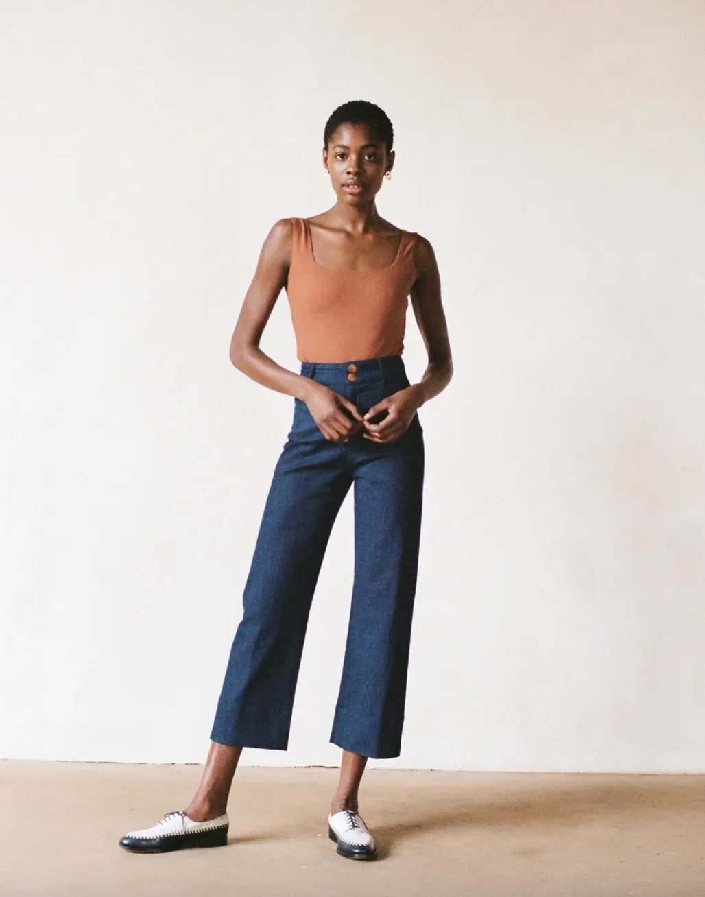 Maria Stanley Bodysuit | organic   earth dyed