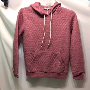 Marine Layer quilted pink heather Corbet hoodie size XS NWT