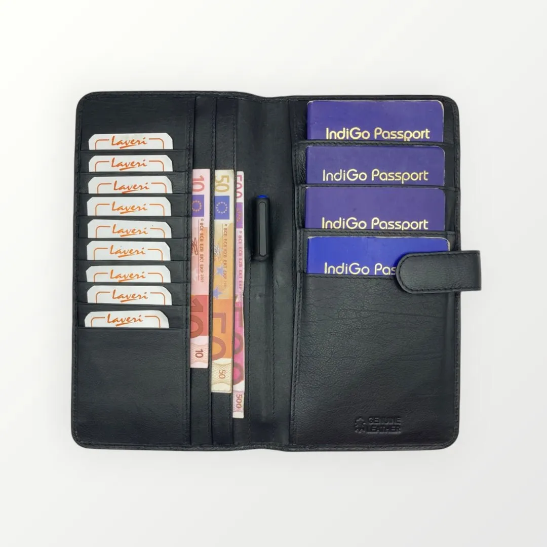 Marvel Premium Leather Family Passport Wallet # 1672L