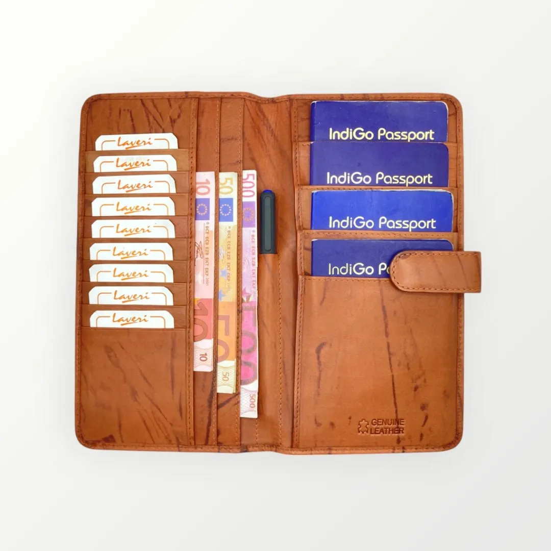 Marvel Premium Leather Family Passport Wallet # 1672L