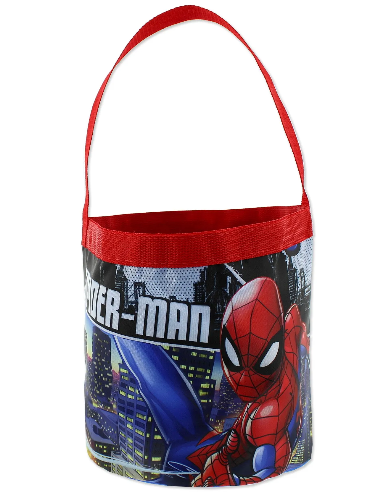 Marvel Spider-Man Collapsible Bucket Tote Bag