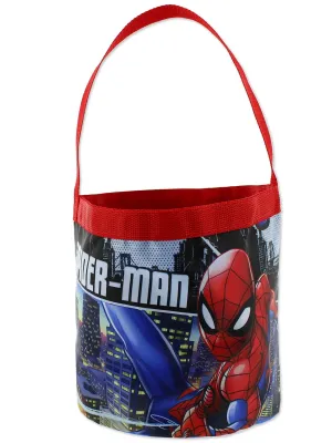 Marvel Spider-Man Collapsible Bucket Tote Bag