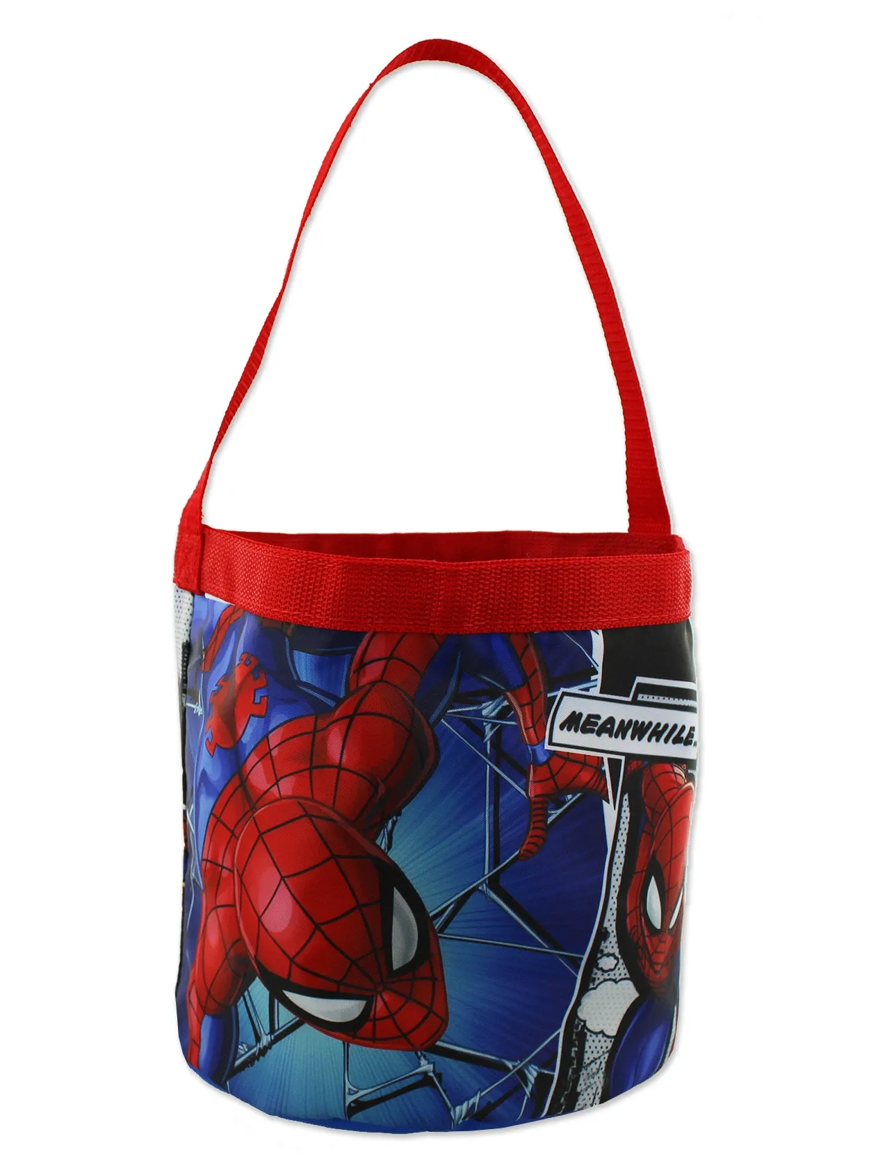 Marvel Spider-Man Collapsible Bucket Tote Bag