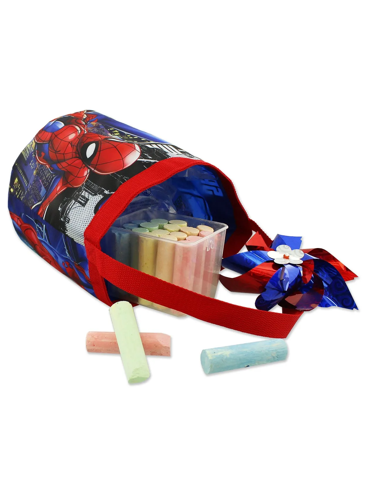 Marvel Spider-Man Collapsible Bucket Tote Bag