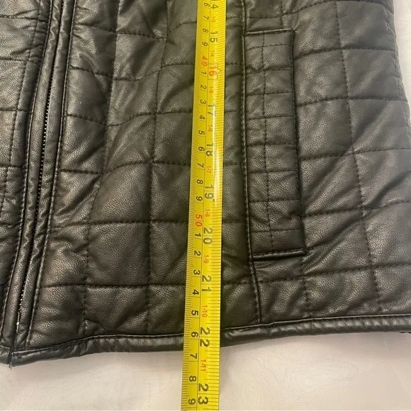 MAX Jeans black textured jacket size medium