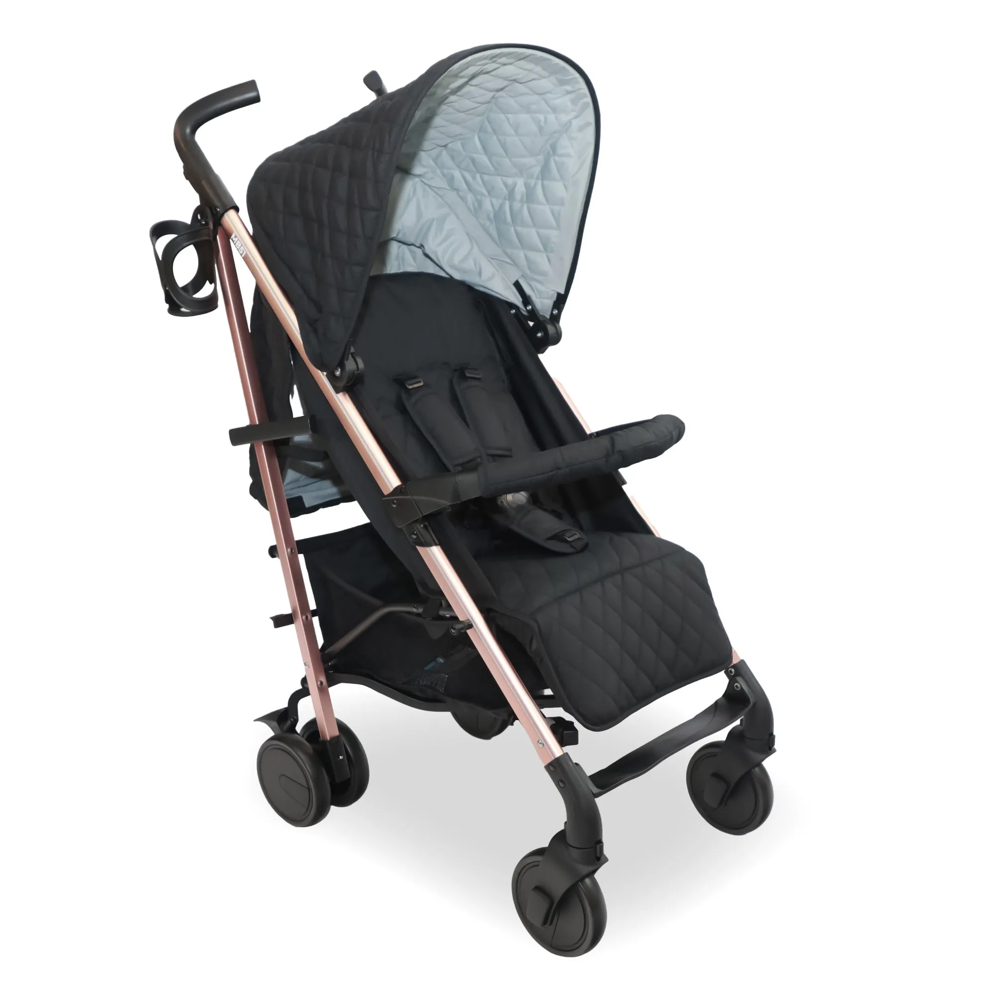 MB51 Plus Stroller - Quilted Black