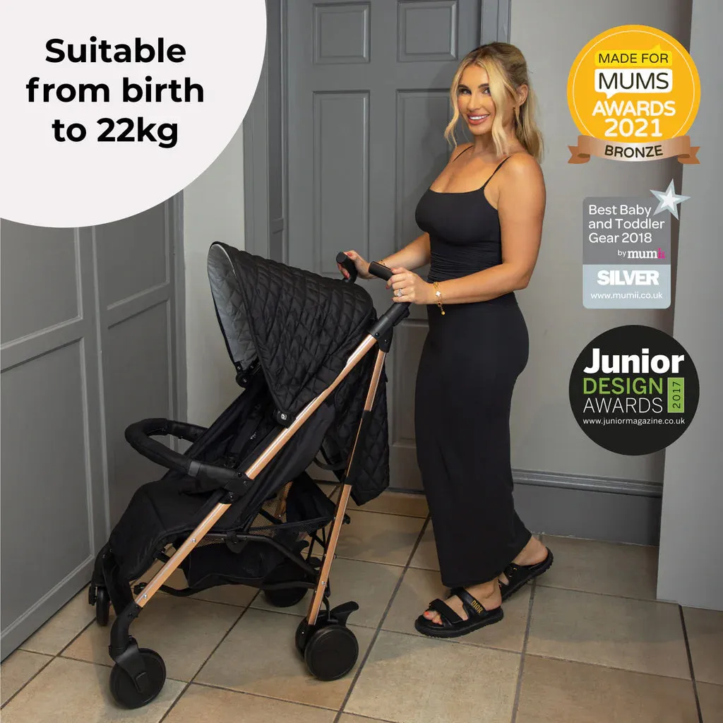 MB51 Plus Stroller - Quilted Black