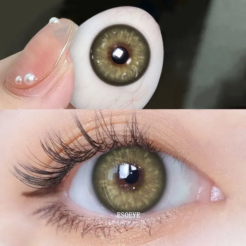 Midnight Daisy Colored Contact Lenses Yearly