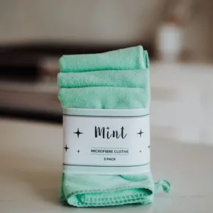 Mint Cleaning - Microfibre Cloths