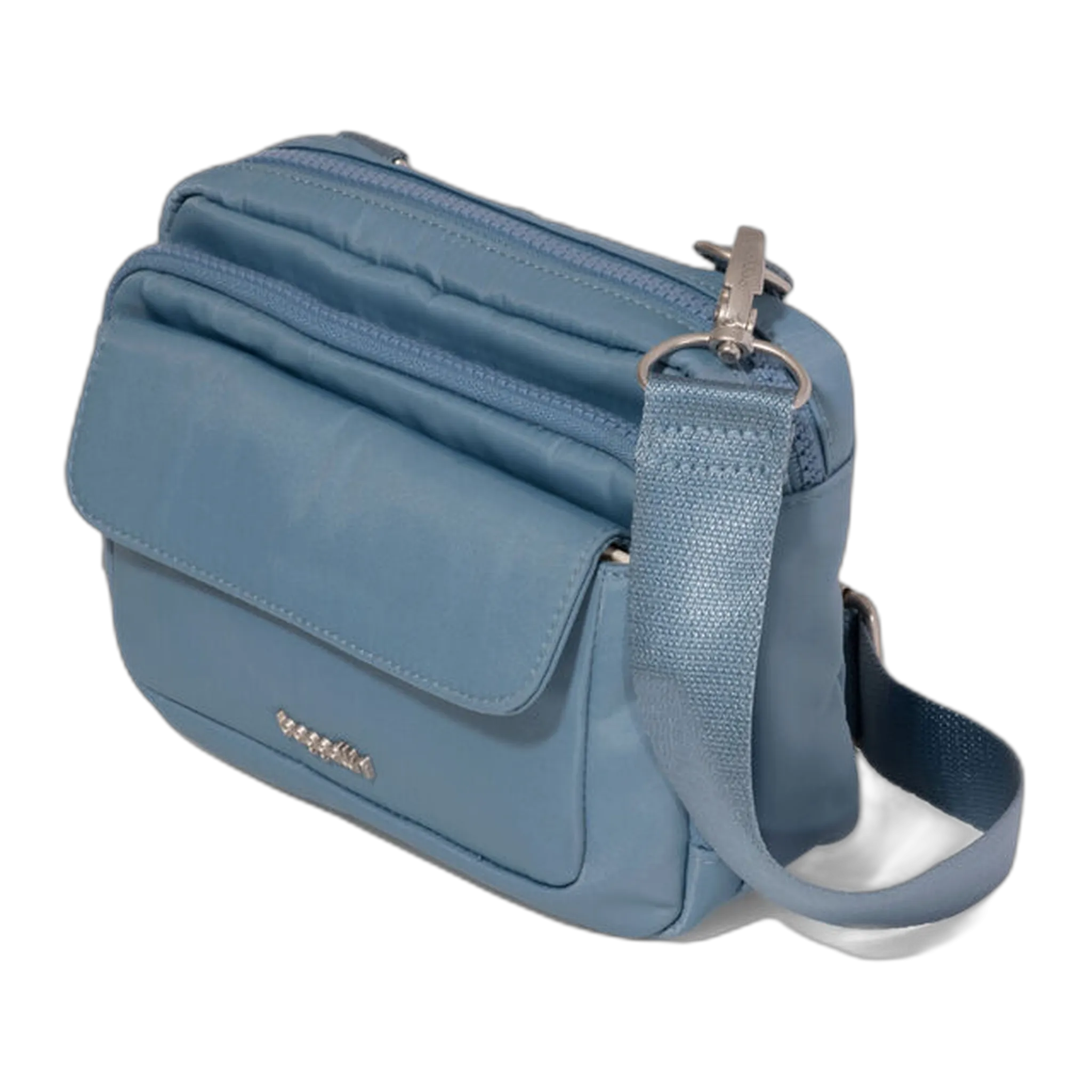 Modern Double Zip Crossbody