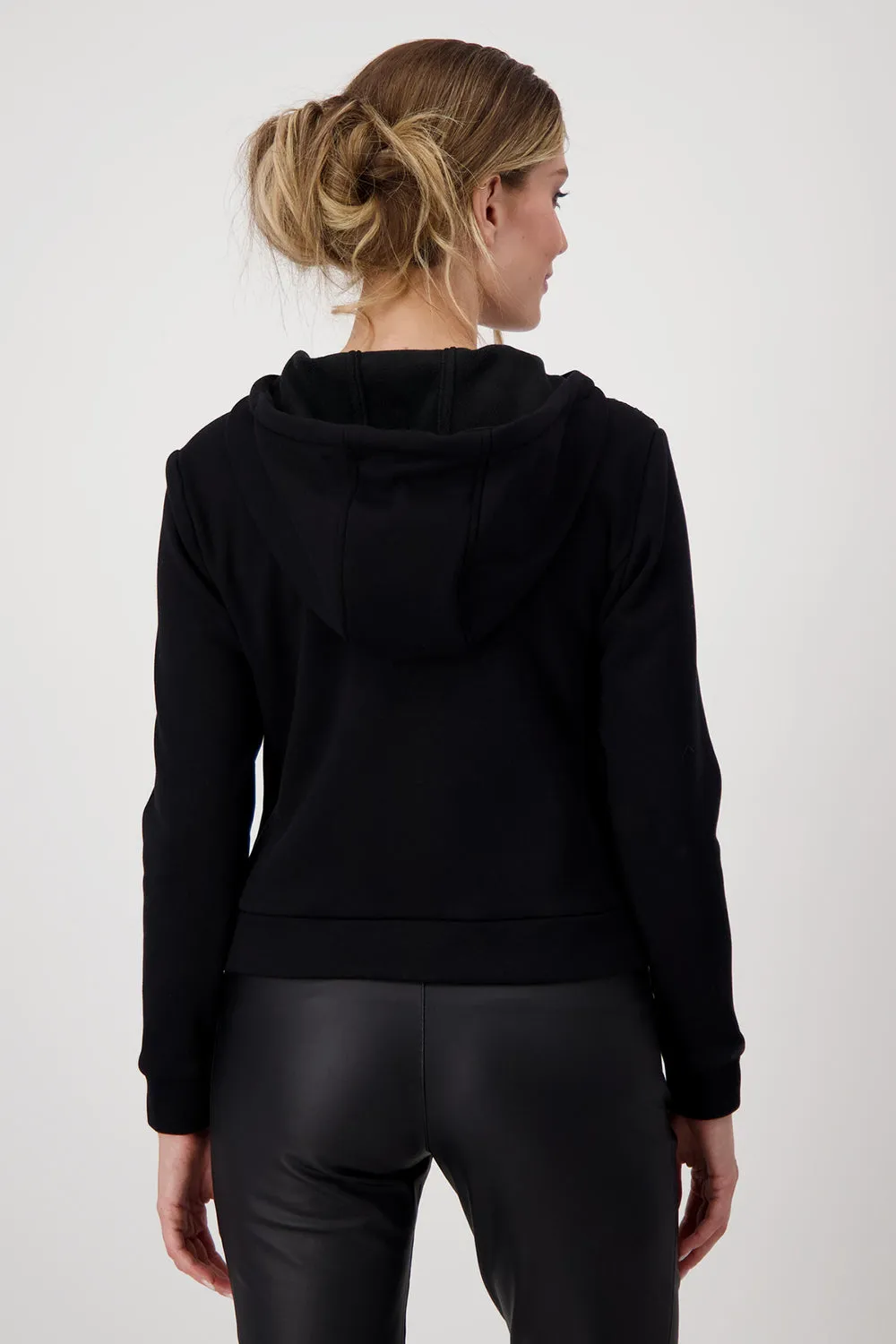 Monari Quilted Jacket with Front Sequin M807050