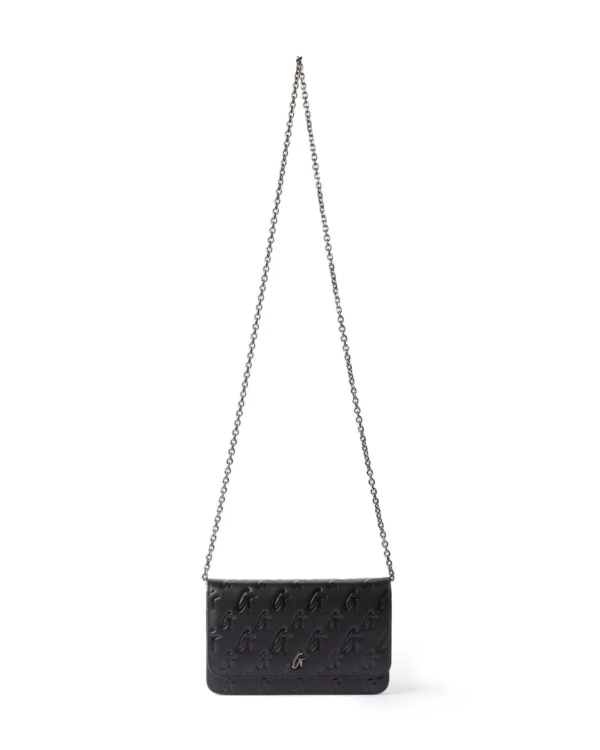 MONOGRAM GUNMETAL WOC - BLACK