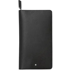 Montblanc Travel wallet 16 compartments with black tailoring zip 113208