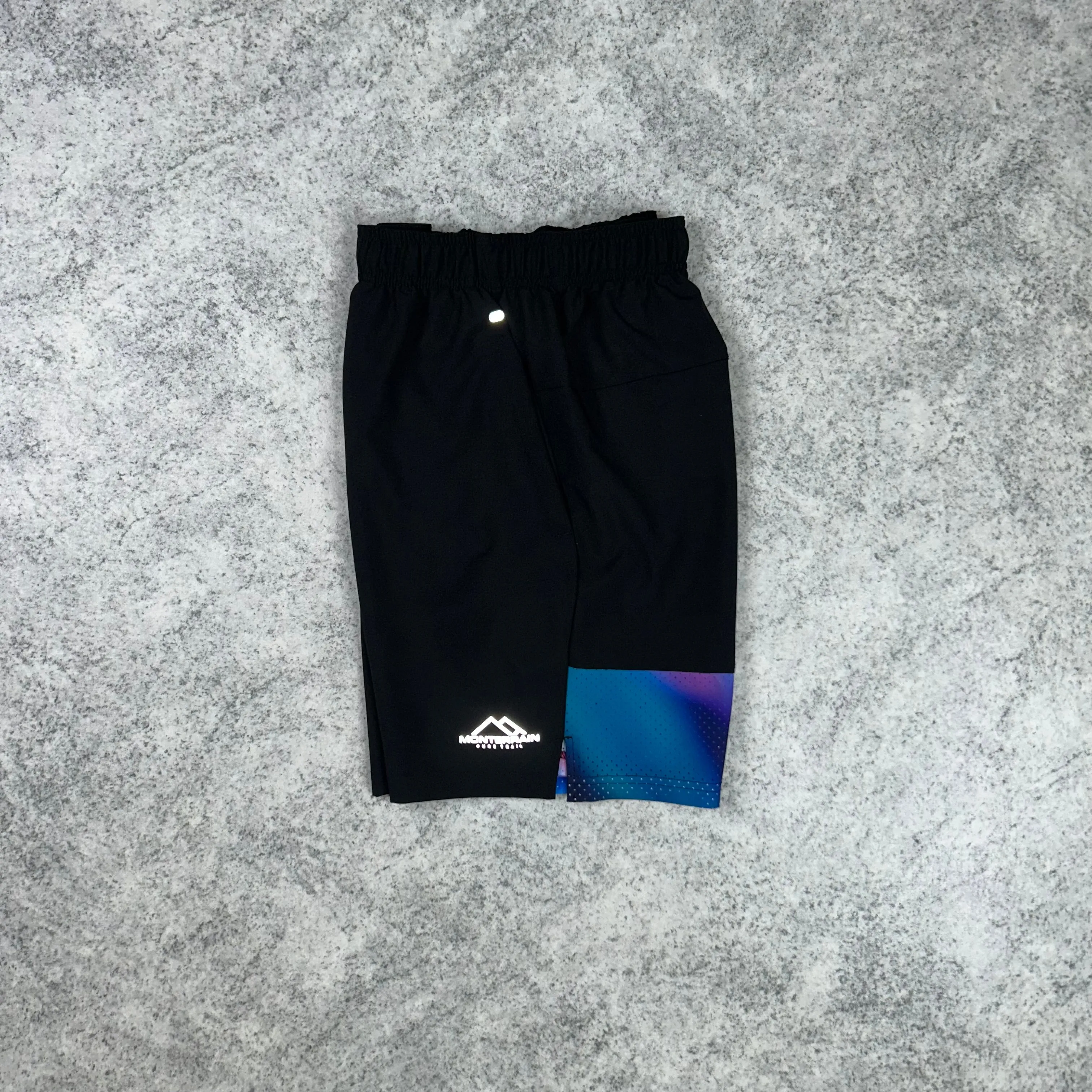 Monterrain Woven Solar Short - Black/Mulit