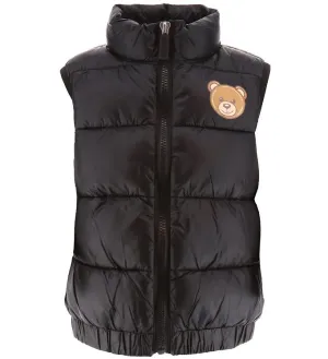 MOSCHINO KIDS - TEDDY LOGO GILET UNISEX