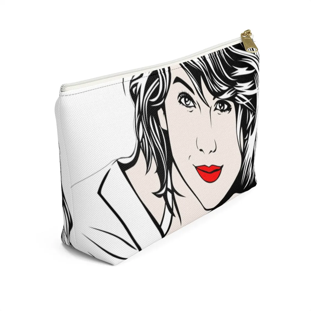 Ms. Taylor Accessory Pouch w T-bottom