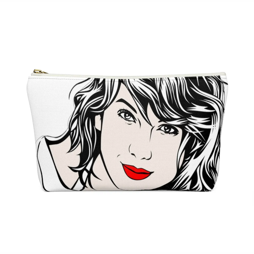 Ms. Taylor Accessory Pouch w T-bottom