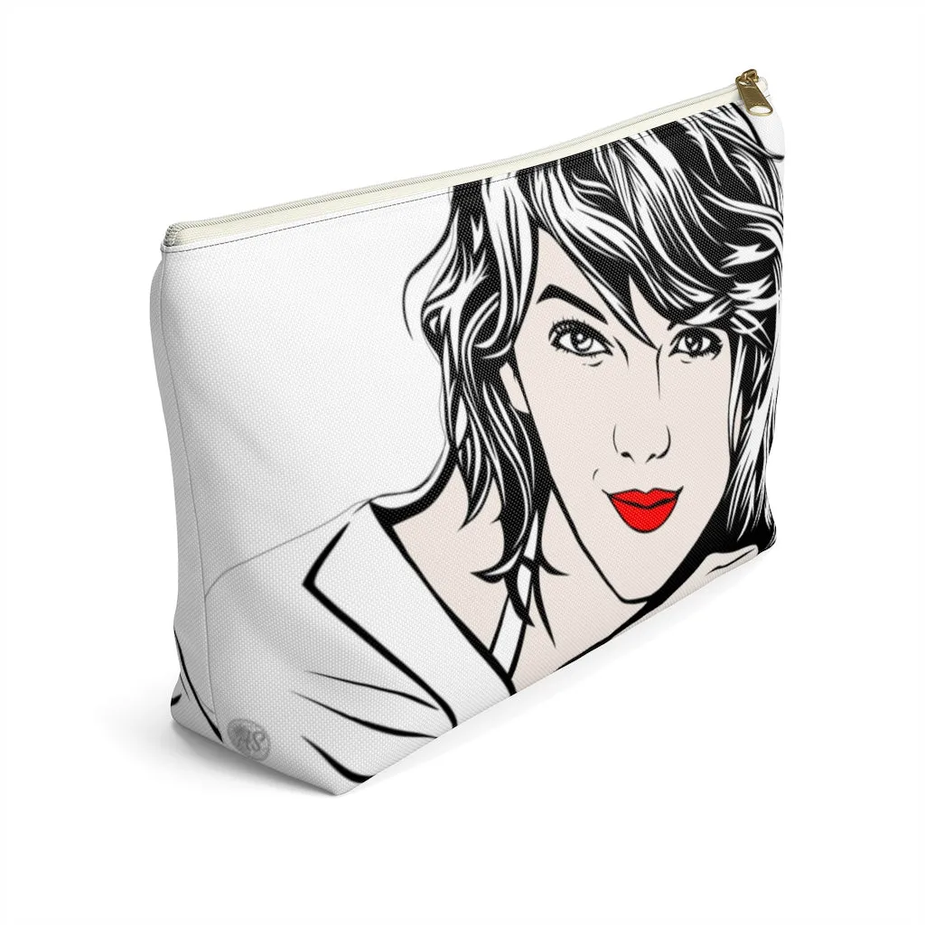 Ms. Taylor Accessory Pouch w T-bottom