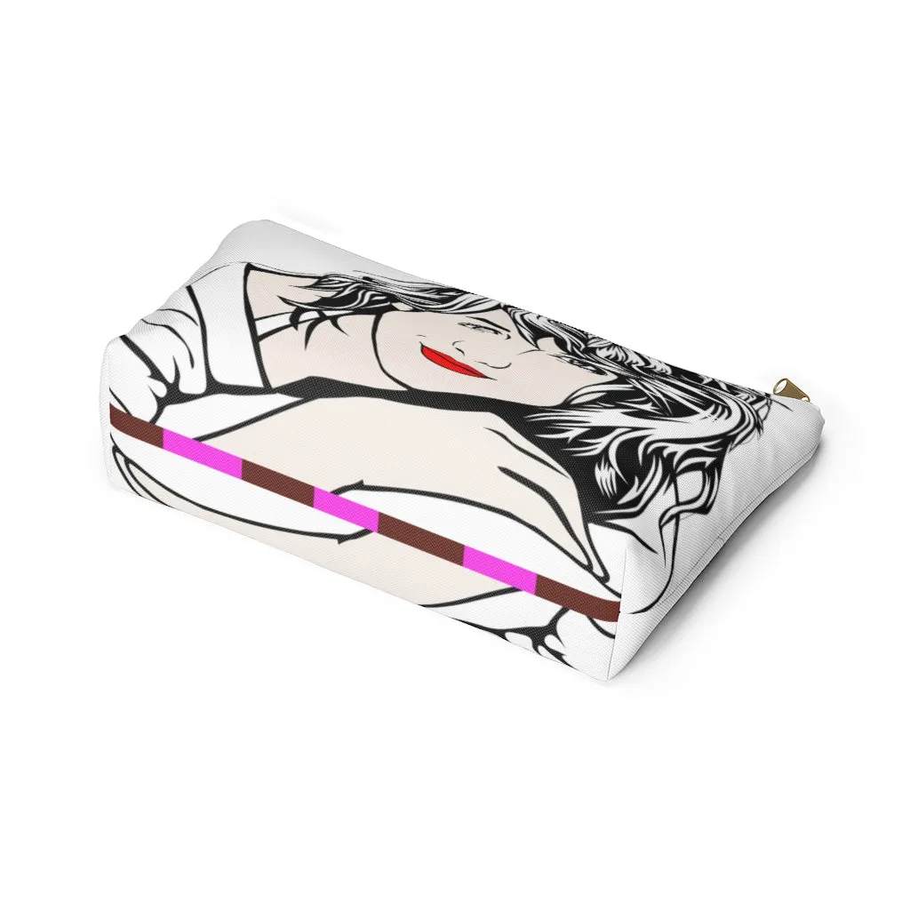 Ms. Taylor Accessory Pouch w T-bottom