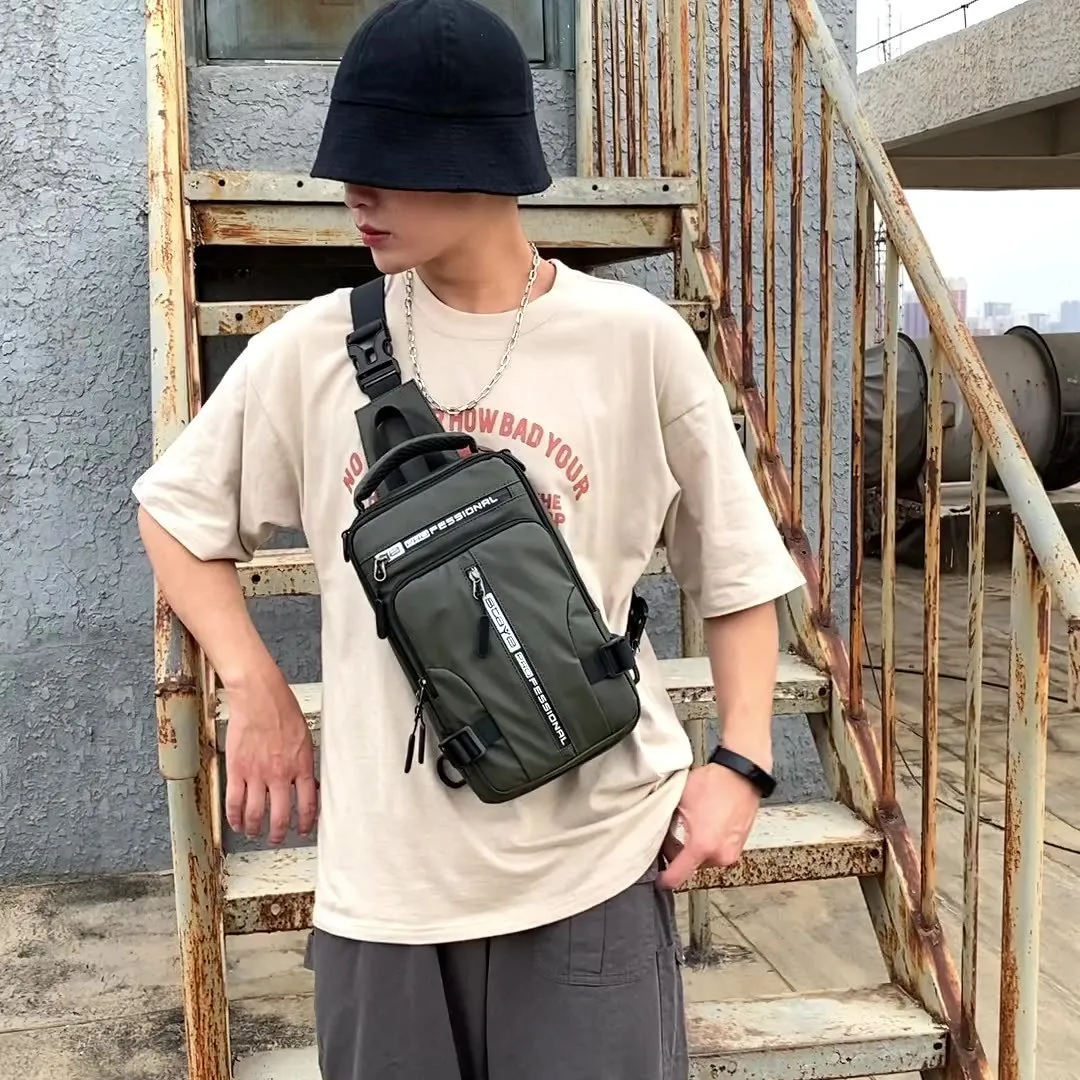 Multi-device compatible Bags Crossbody Chest Backpack Bags Secure packaging Men Multifunctional Shoulder