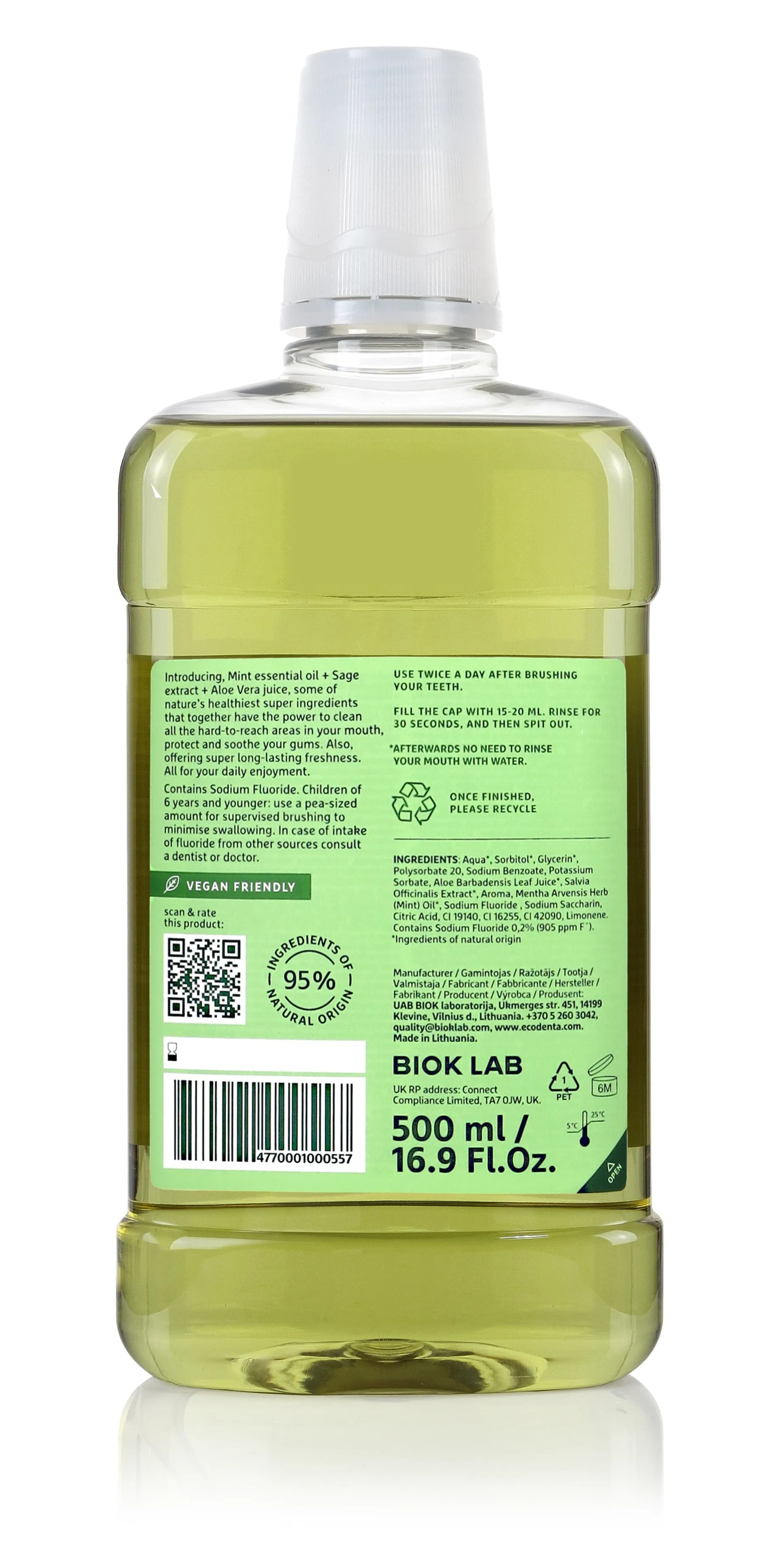 Multifunctional Mouthwash (10 x 500ml)