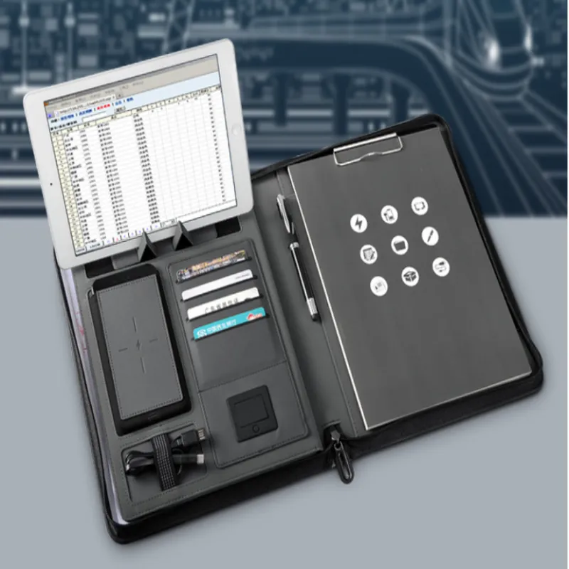 Multifunctional Rechargeable Folder