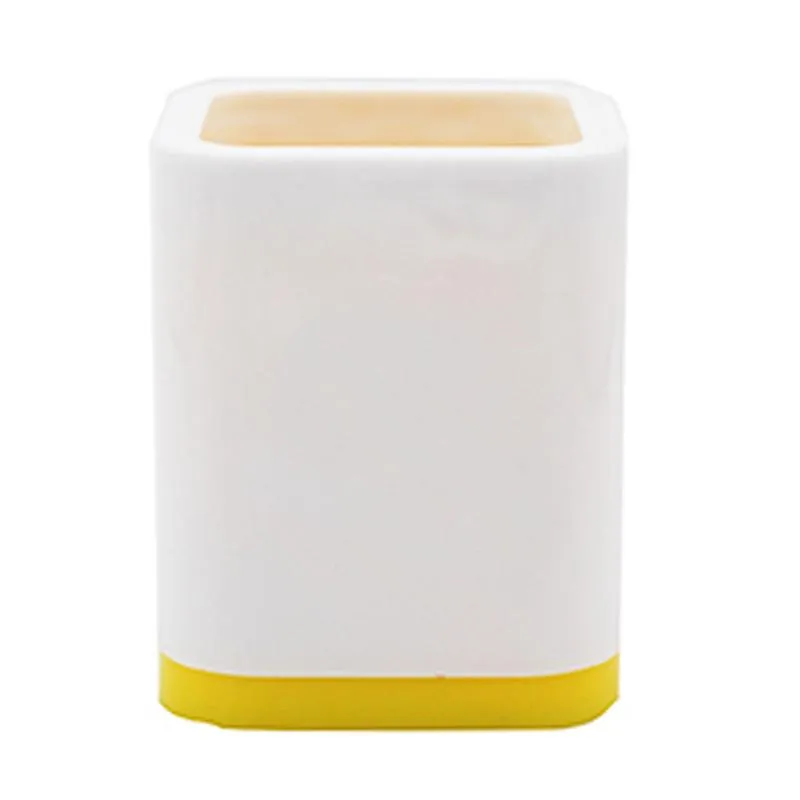 Multifunctional Square Plastic Pen Holder